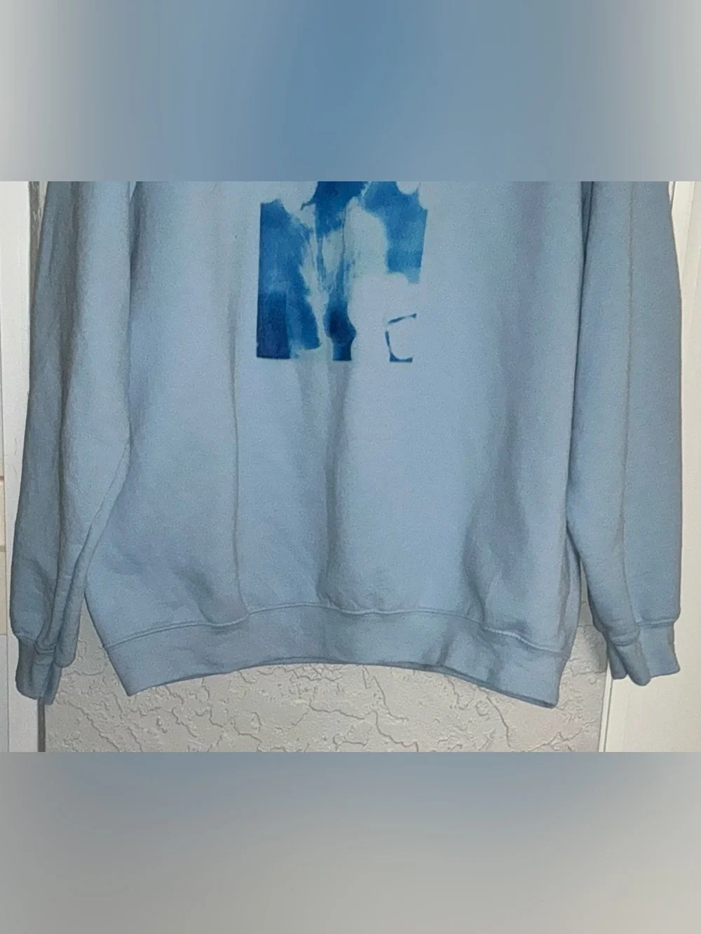 Conan Gray Light Blue Graphic Crewneck Sweatshirt - Picture 3 of 6